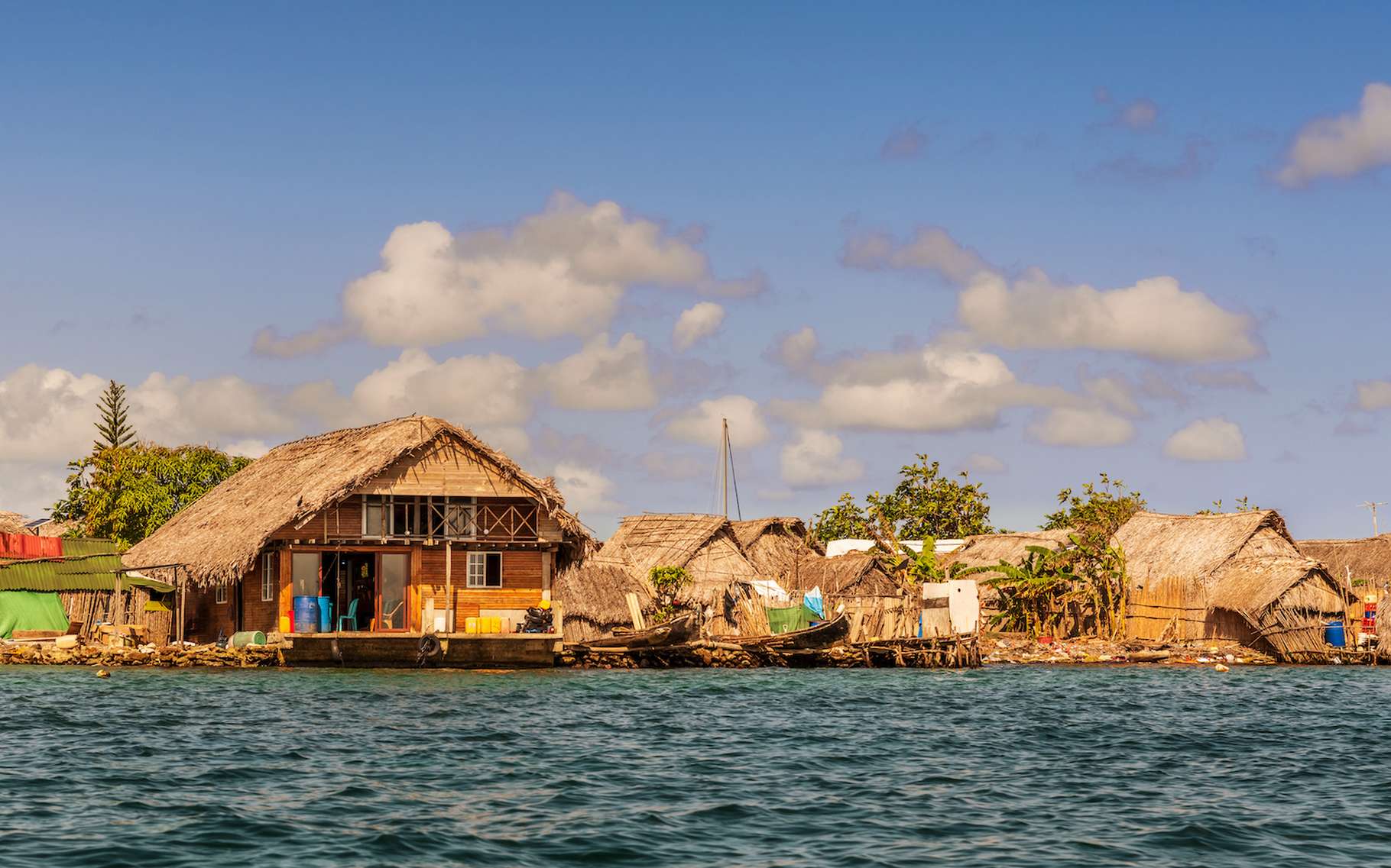 Réchauffement climatique : ils sont les premiers à devoir quitter l'île où ils vivent à cause de la montée des eaux