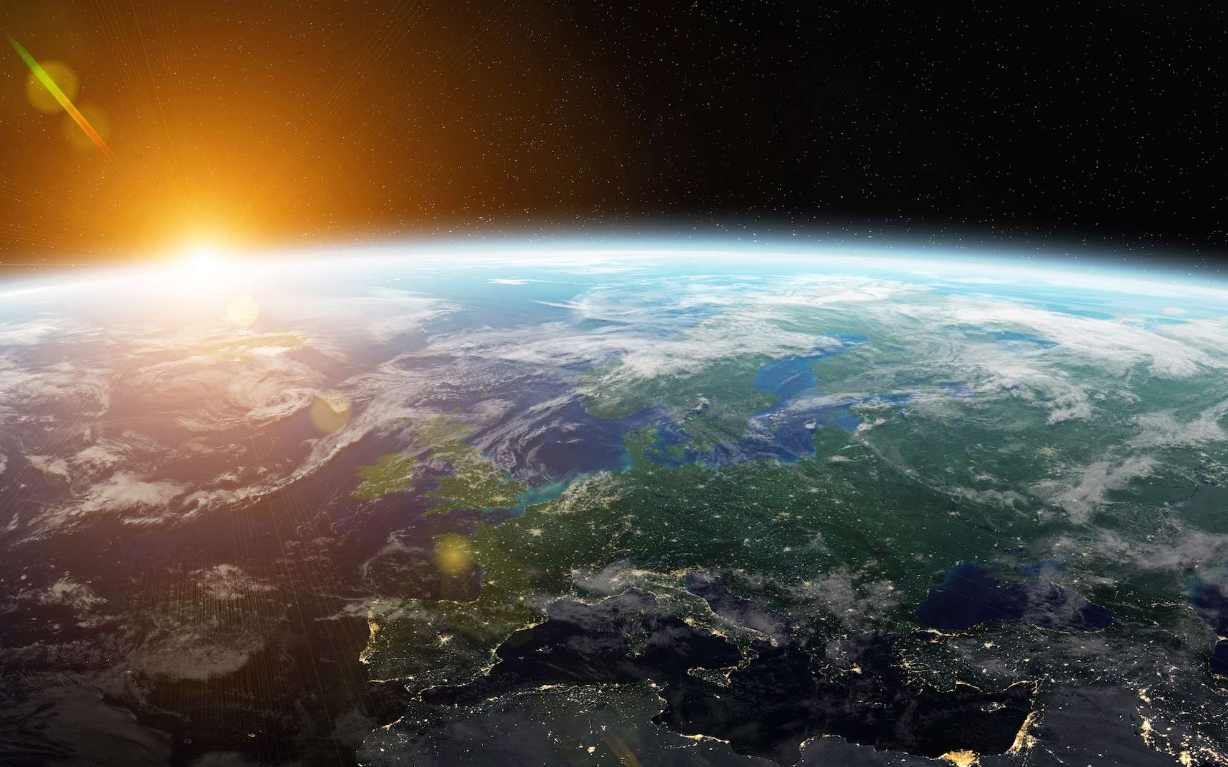 Ce 8 juillet 2022, une écrasante majorité de l’humanité sera éclairée par le soleil à 13 heures 15, heure de Paris. © sdecoret, Adobe Stock
