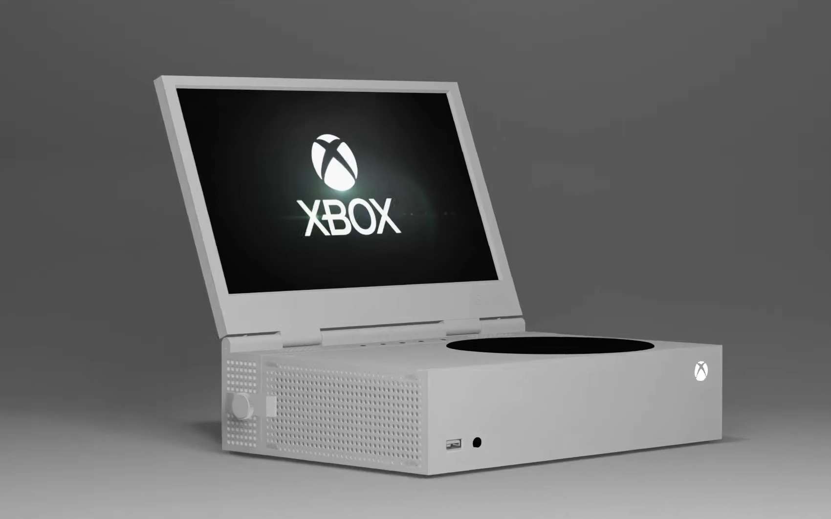 La xScreen est un écran qui se branche directement sur la Xbox Series S pour la transformer en console portable. © Upspec Gaming