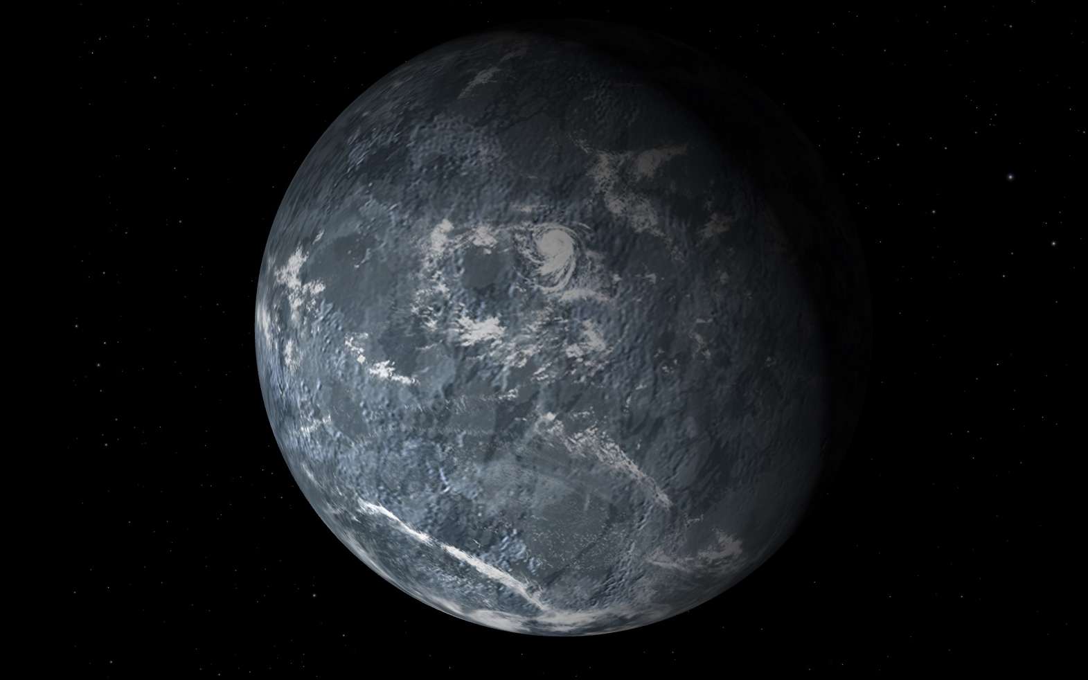 L'exo-Neptune HAT-P-11 b pourrait ressembler à cela. Une géante de glace gravitant en seulement 5 jours autour de son étoile. © Nasa Exoplanet Exploration
