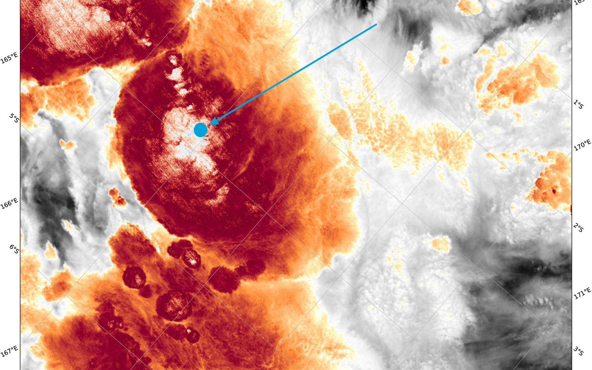 Record de la plus basse température jamais mesurée dans un nuage