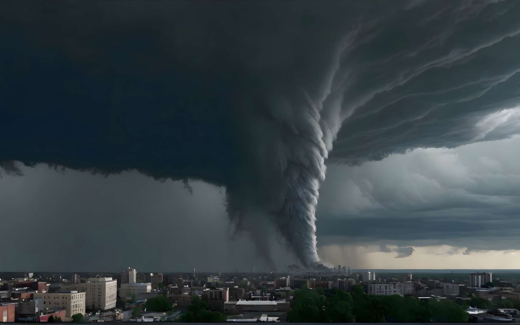 Le jour où une énorme tornade a dévasté l'une des plus grandes villes d'Angleterre