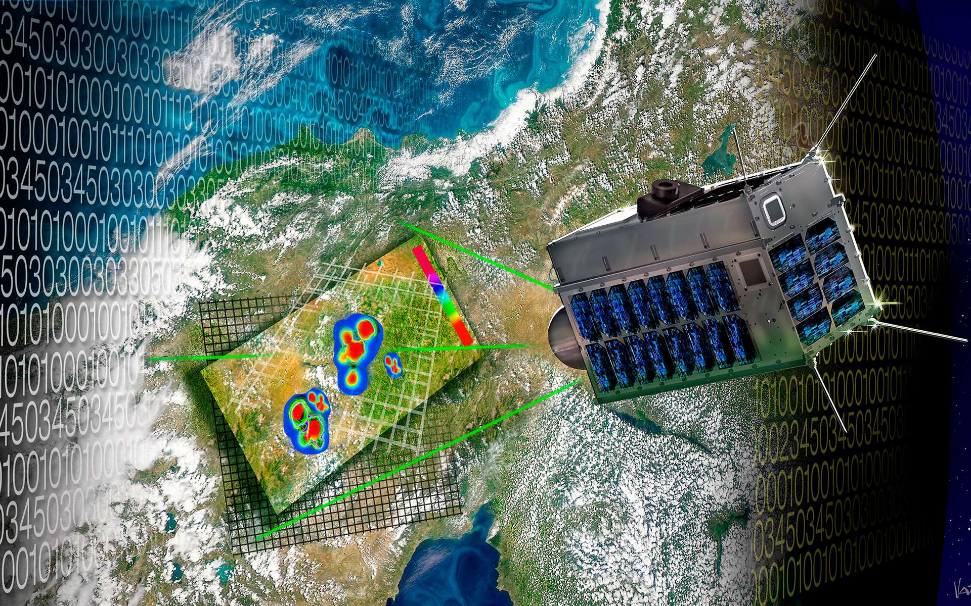 Un satellite pour repérer les sources licites et illicites d'émissions de gaz à effet de serre