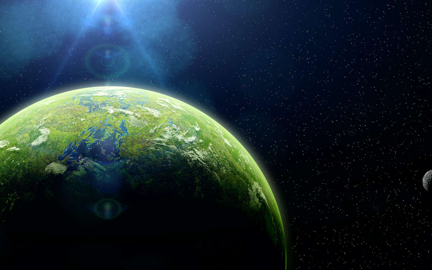 Vie extraterrestre : elle a besoin d'éléments radioactifs, mais pas trop non plus !