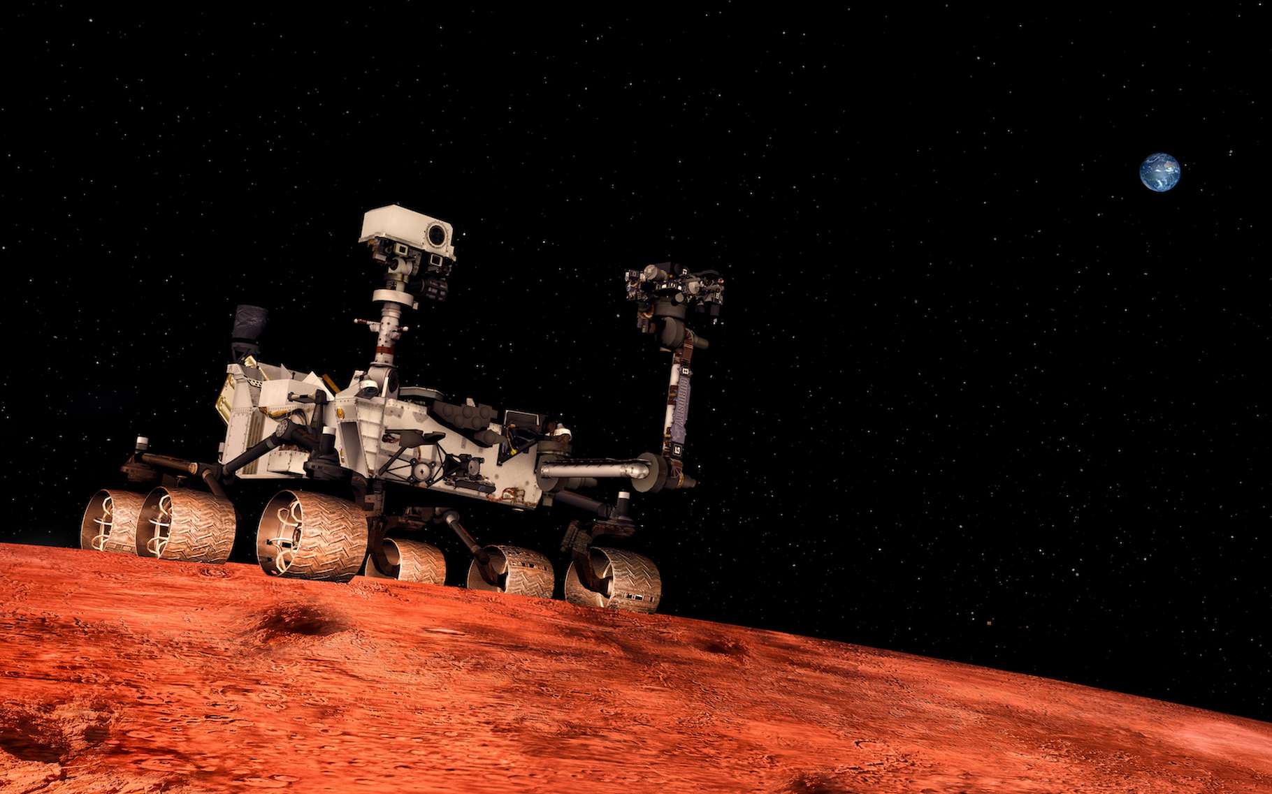Mars : ce signal carbone détecté par Curiosity trahit-il la présence de vie ?