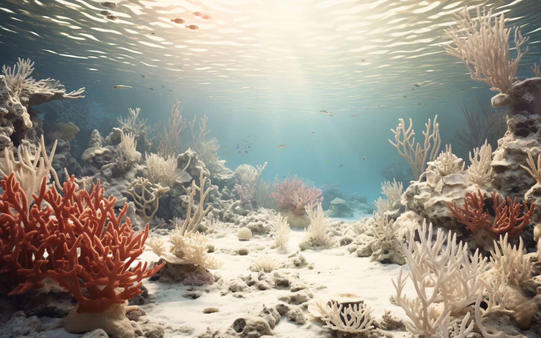 Le blanchissement du corail cache des changements inquiétants dans les océans