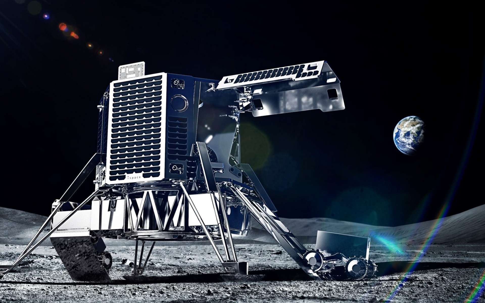 Pour la première fois de l'histoire, une sonde privée va se poser sur la Lune demain et déployer un rover