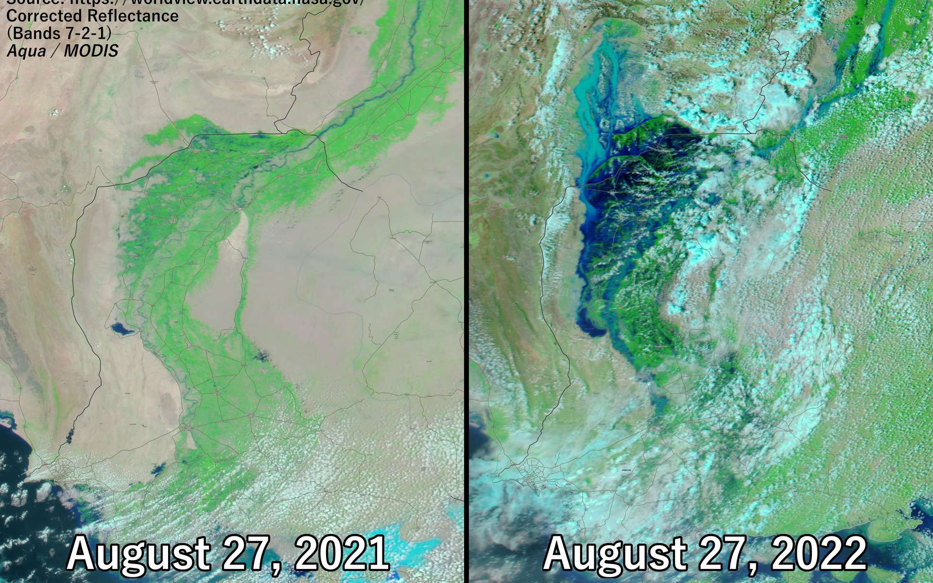 Déluge au Pakistan : le réchauffement climatique a déclenché une réaction en chaine
