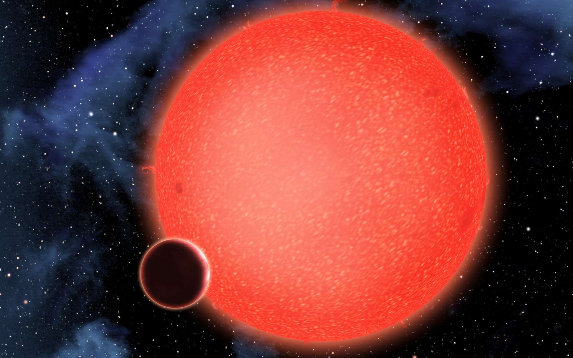 On a reconstitué en laboratoire l'atmosphère d'une exoplanète observée par le James-Webb