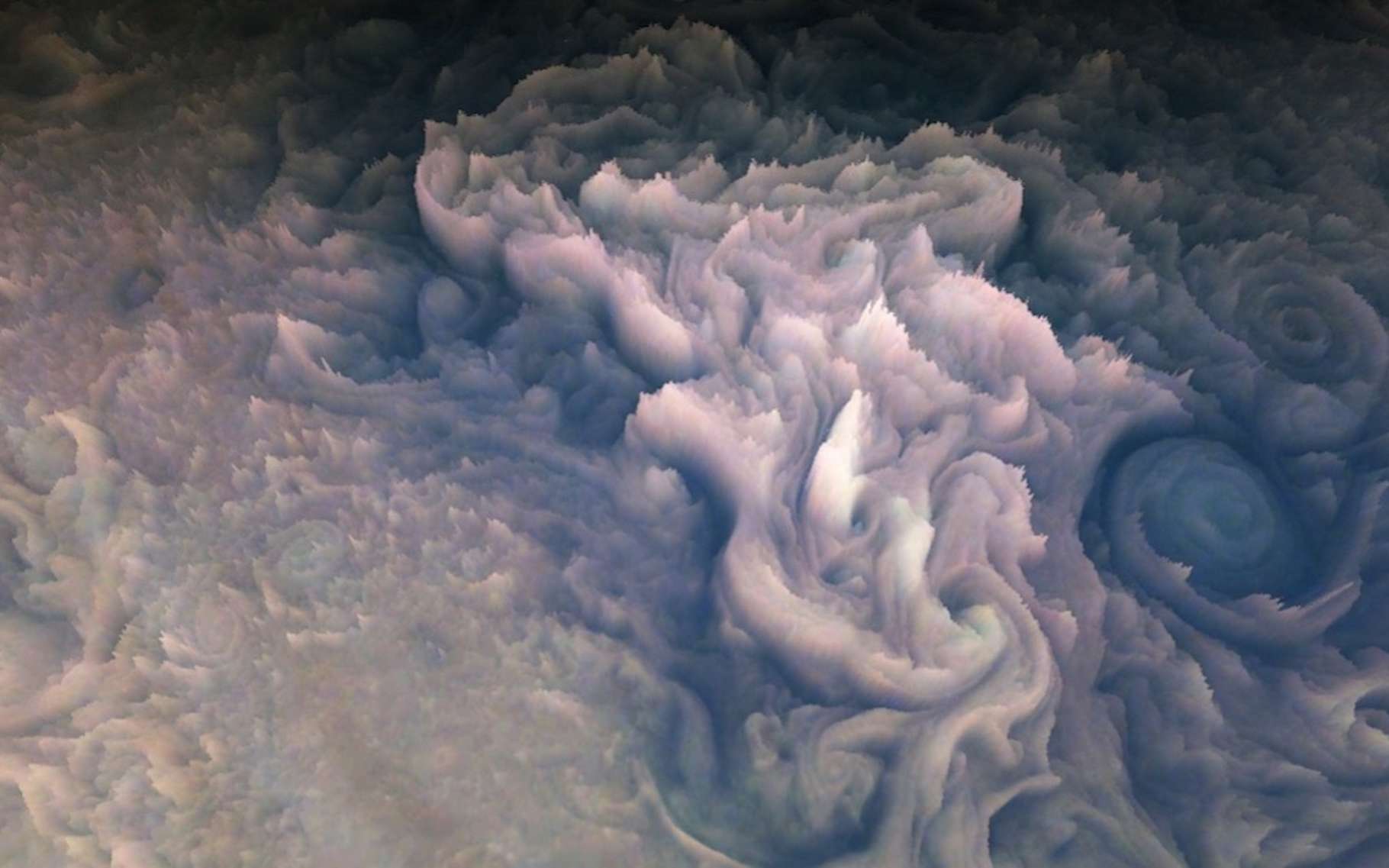 Plongez dans les tourbillons gazeux de Jupiter en 3D
