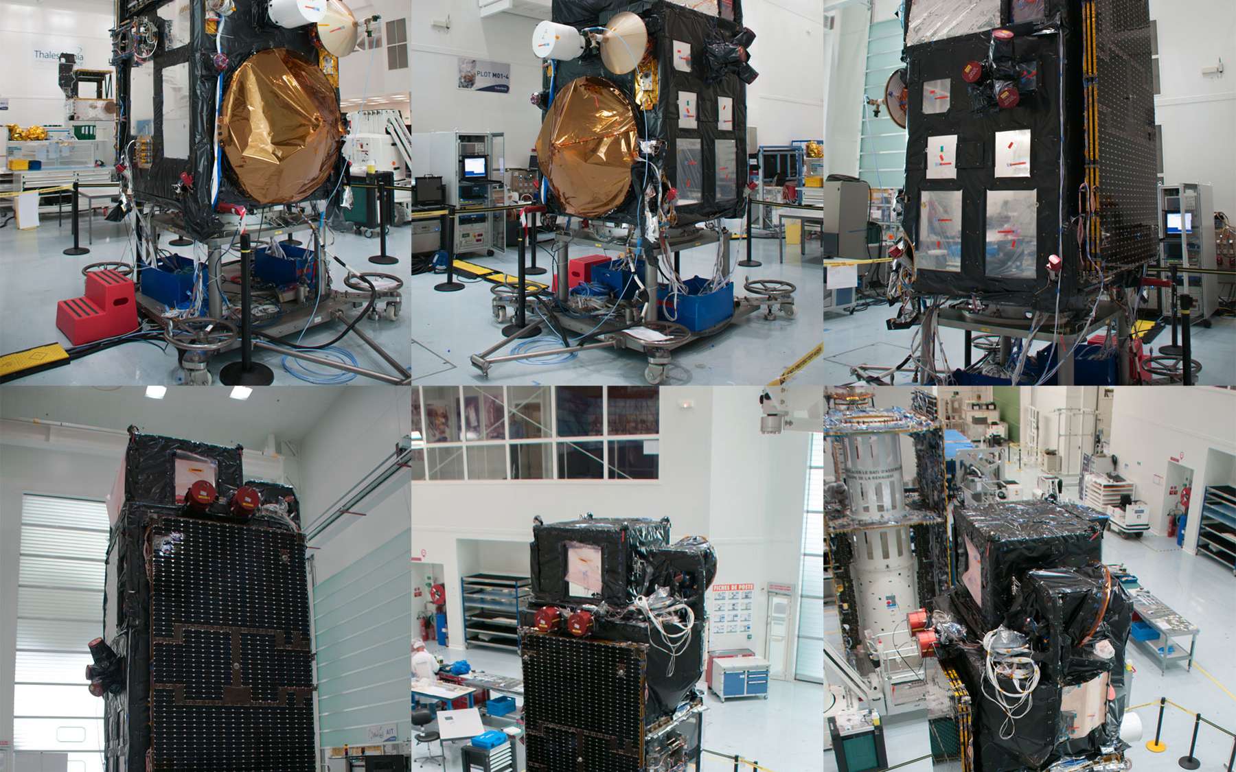 En Image : La Construction De Sentinel 3, Satellite D'observation De La ...