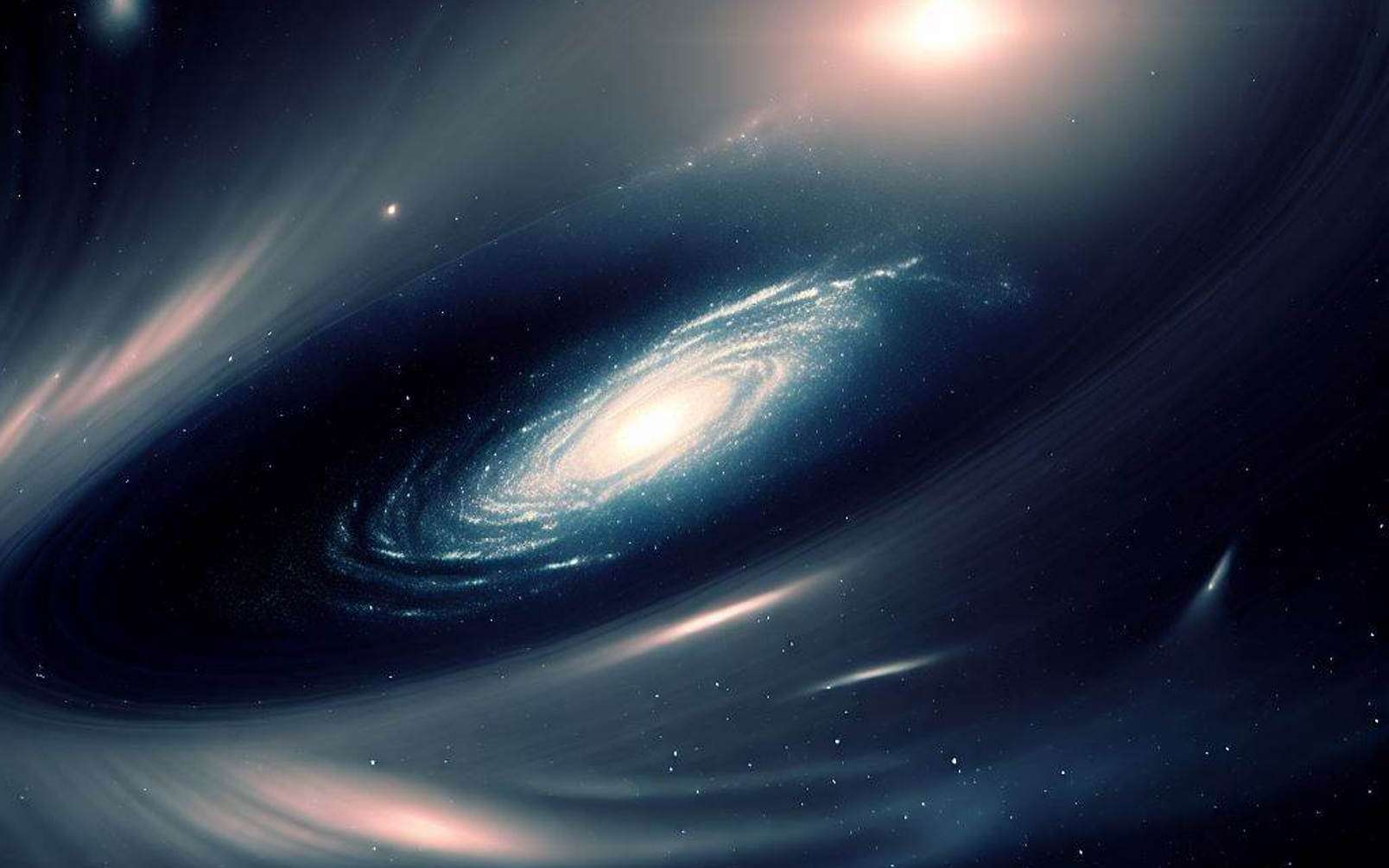 La vraie nature de la matière noire révélée par un anneau d'Einstein ?