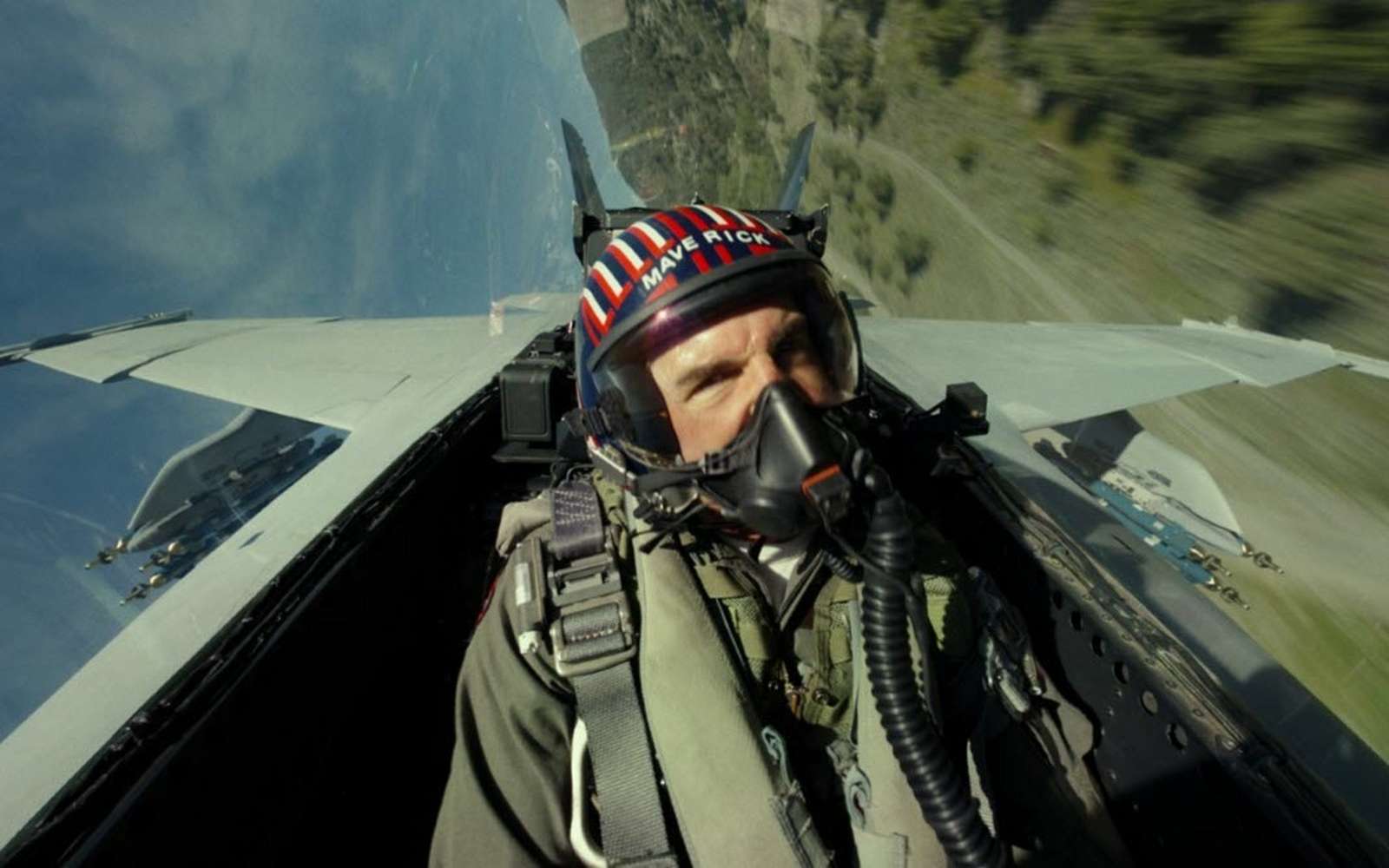 Accélérations et voltige mettent le corps des pilotes à rude épreuve. © Paramount Pictures - Top Gun : Maverick, CC by-sa