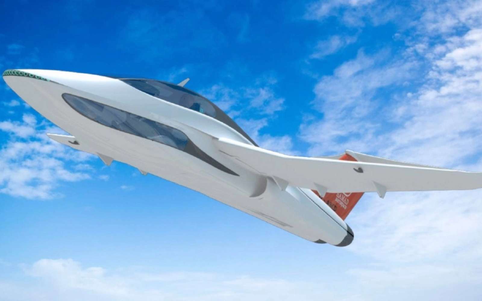 Cet avion à décollage vertical est inspiré des plus belles voitures
