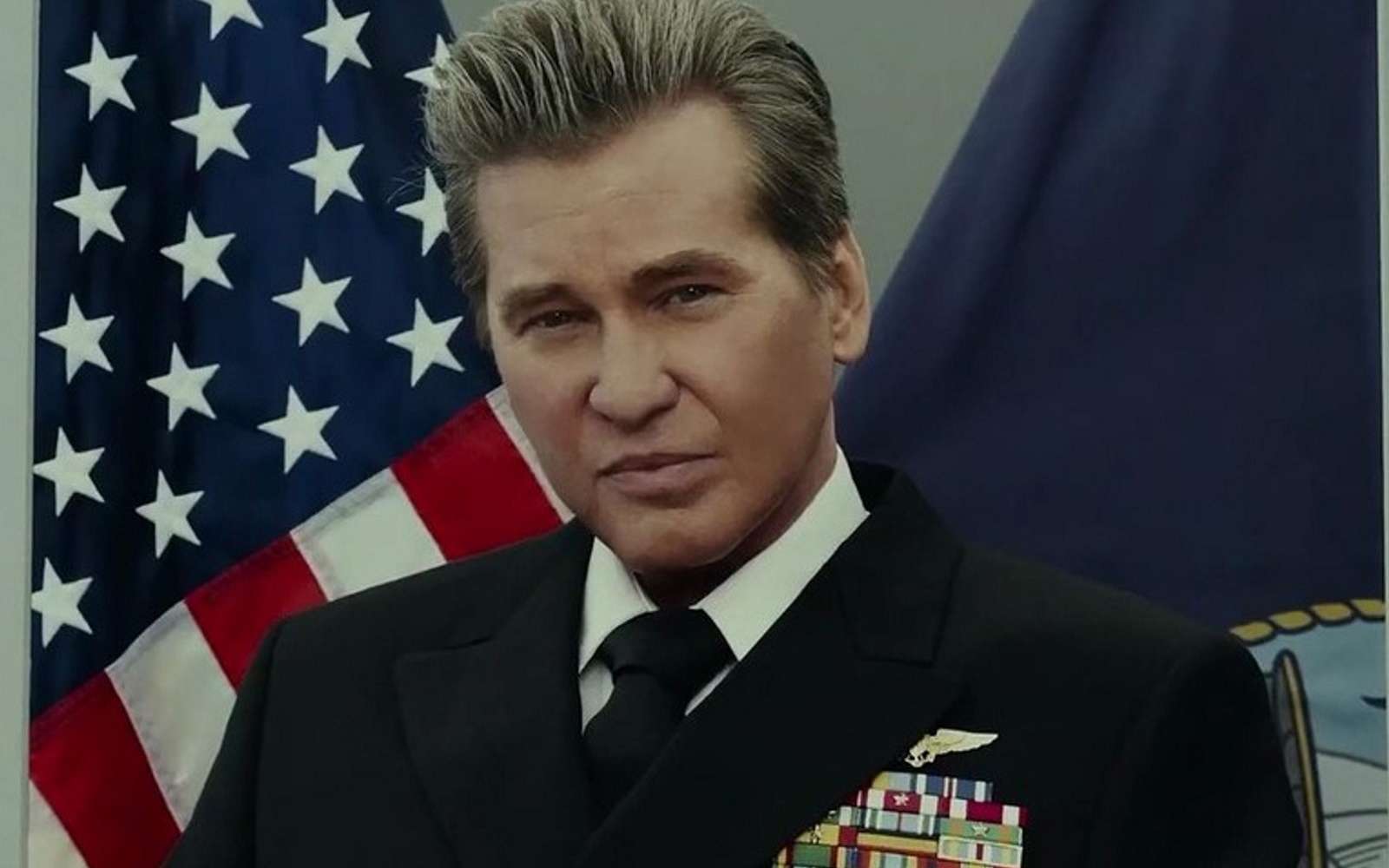 Val Kilmer sera présent dans le nouveau film Top Gun : Maverick, avec une voix synthétisée par une IA. © Paramount Pictures