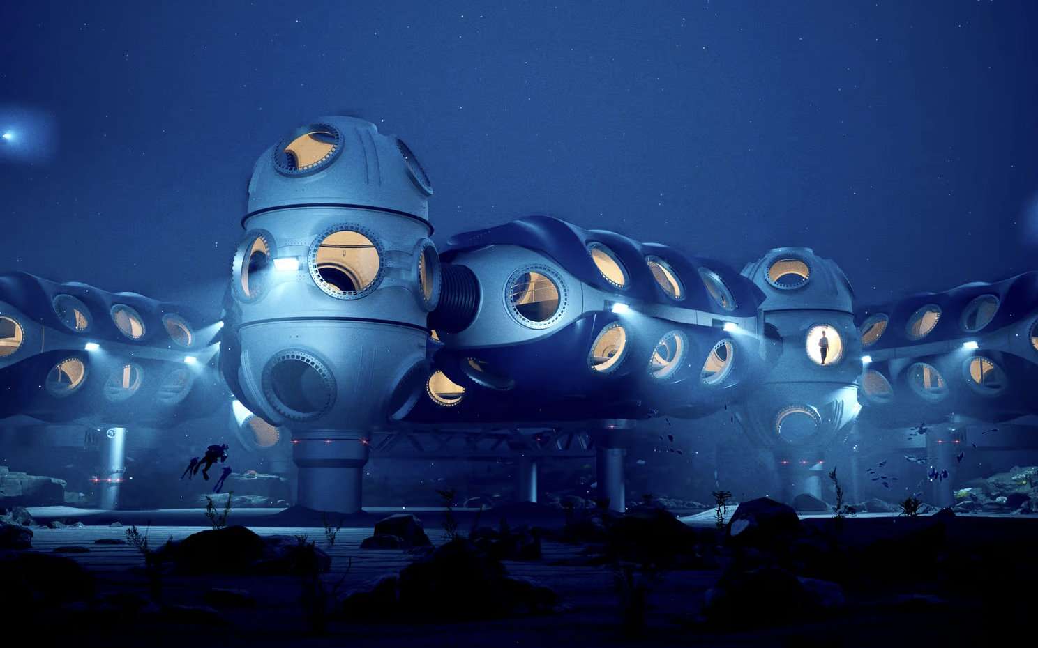 Cette entreprise crée des habitats sous-marins et vise une « présence humaine permanente » sous la mer dès 2027