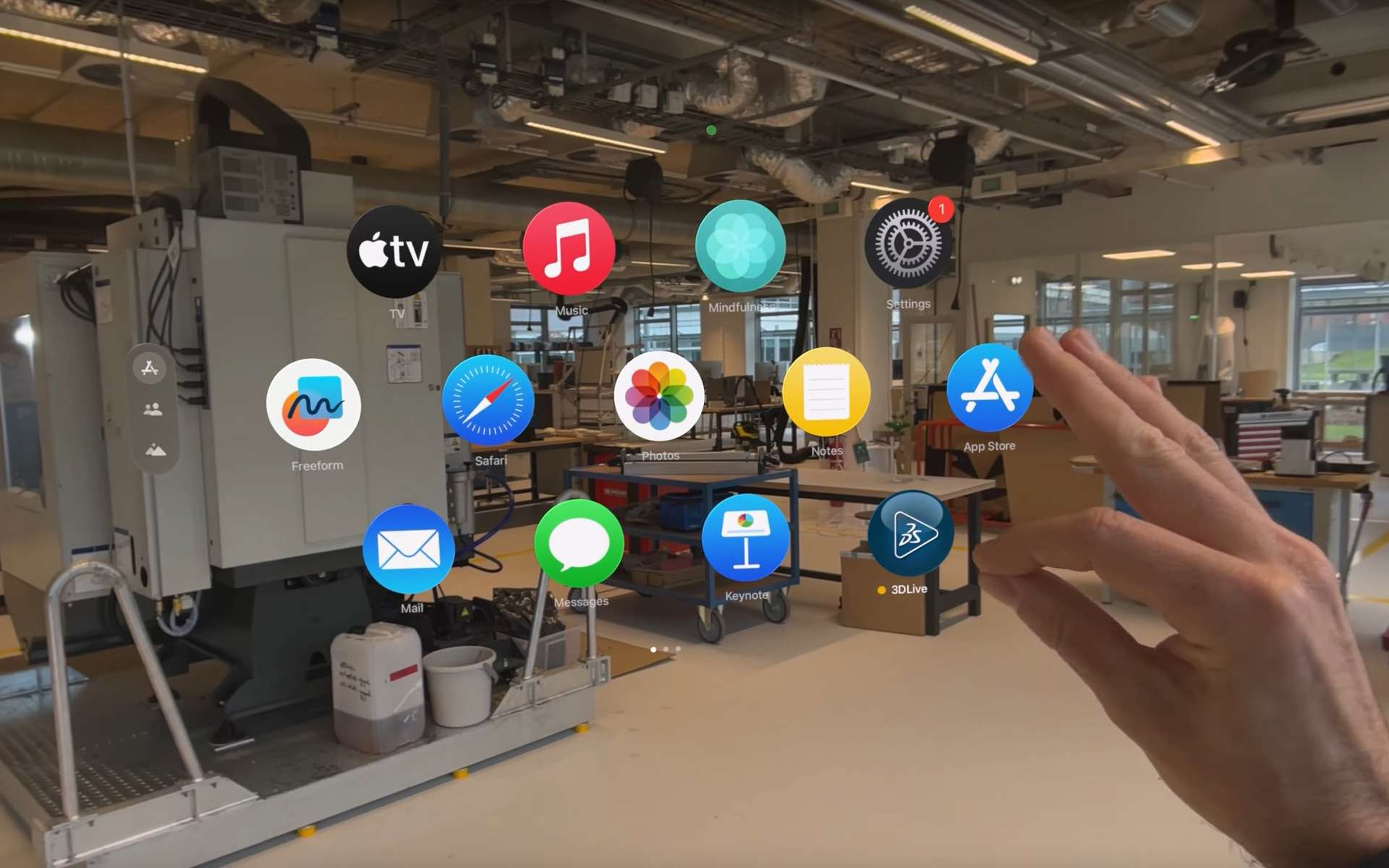 Dassault Systèmes a trouvé une utilité au casque hors de prix Vision Pro d'Apple