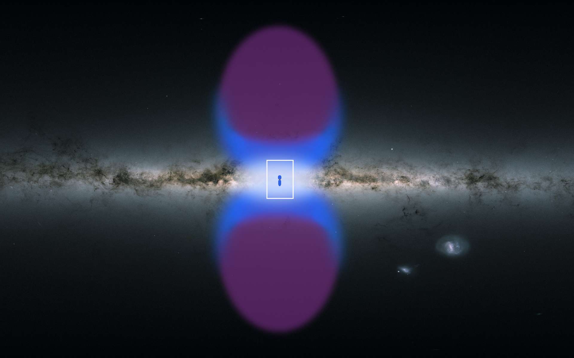 Voie Lactée Notre Trou Noir Supermassif Fume Sous Les Yeux