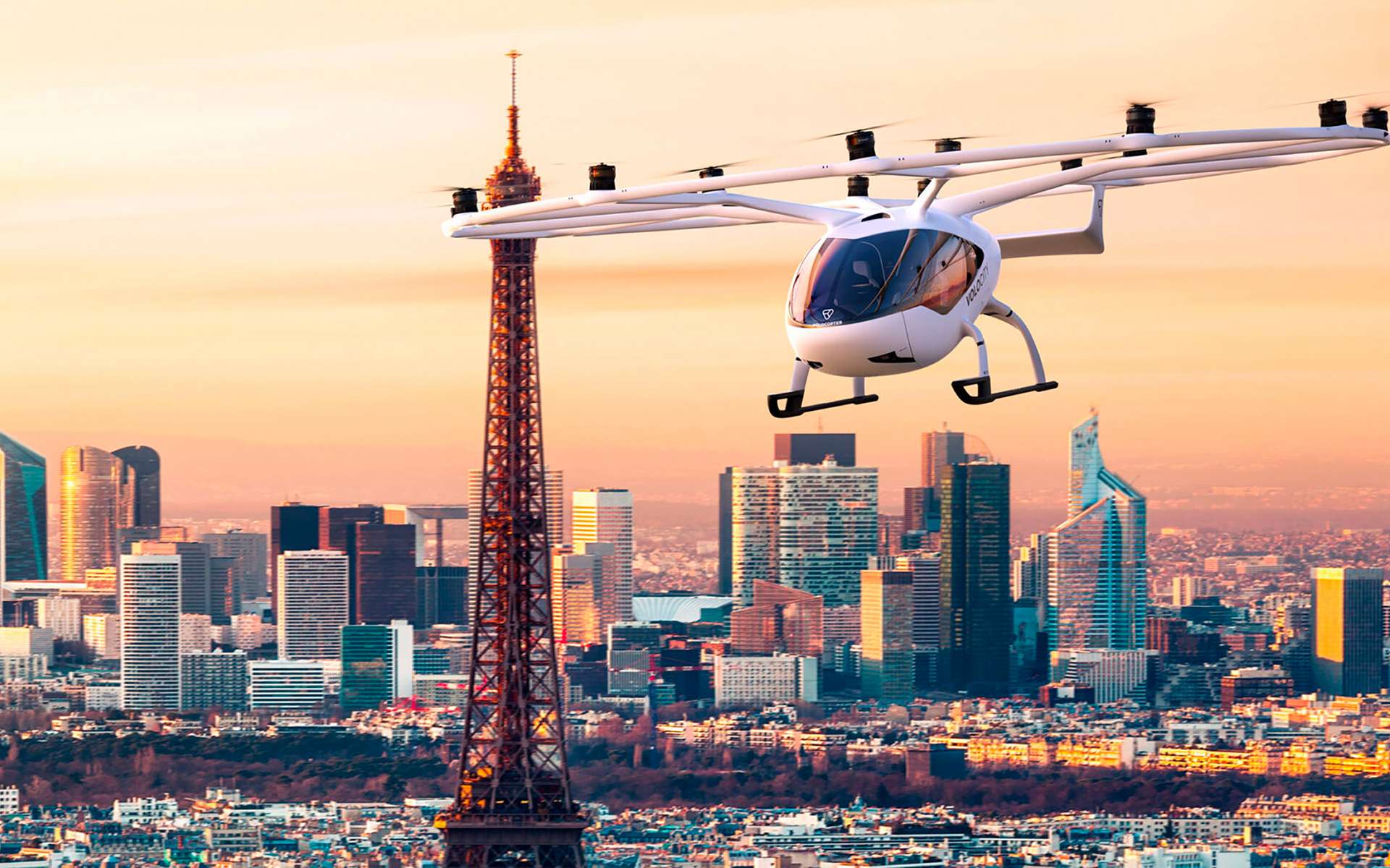 Paris sera la première ville au monde à expérimenter des taxis volants lors des Jeux olympiques