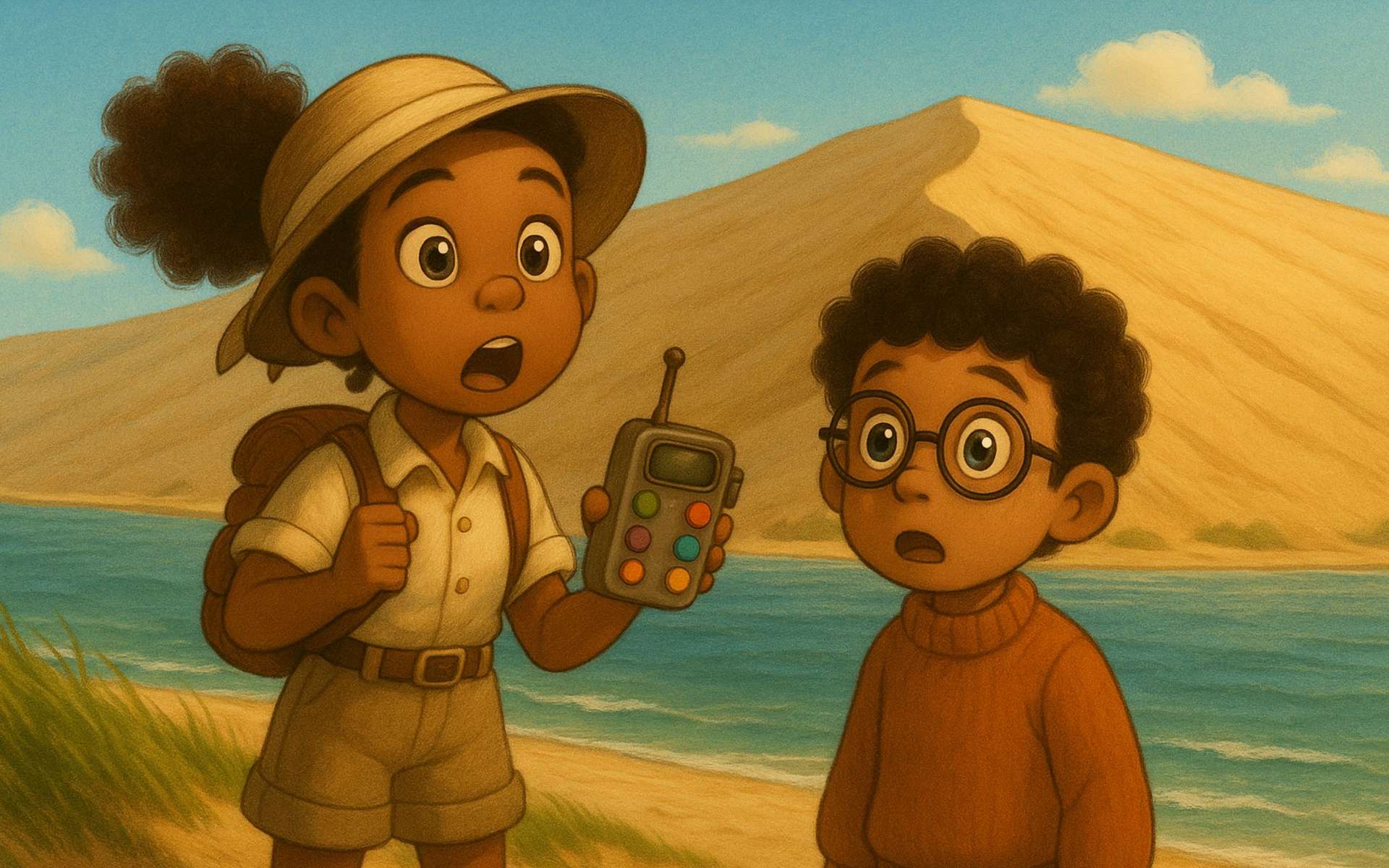 Les incroyables vacances de Zoé et Eliott : au coeur du mystère de la Dune du Pilat !