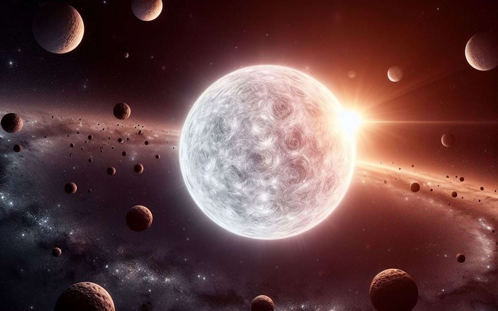 Le champ magnétique d'une étoile naine blanche pourrait cannibaliser les restes d'une exoplanète sous nos yeux !