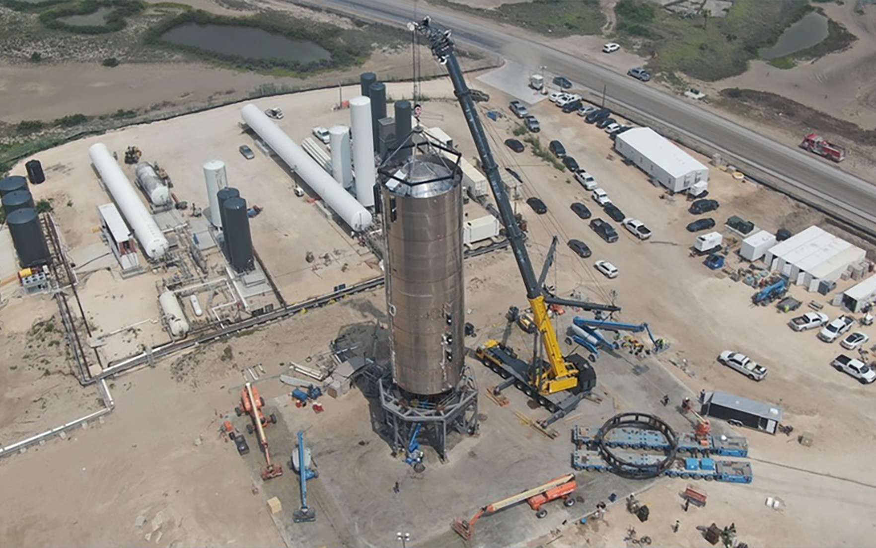 Starship : SpaceX pressurise le prototype SN4 sans le faire exploser !