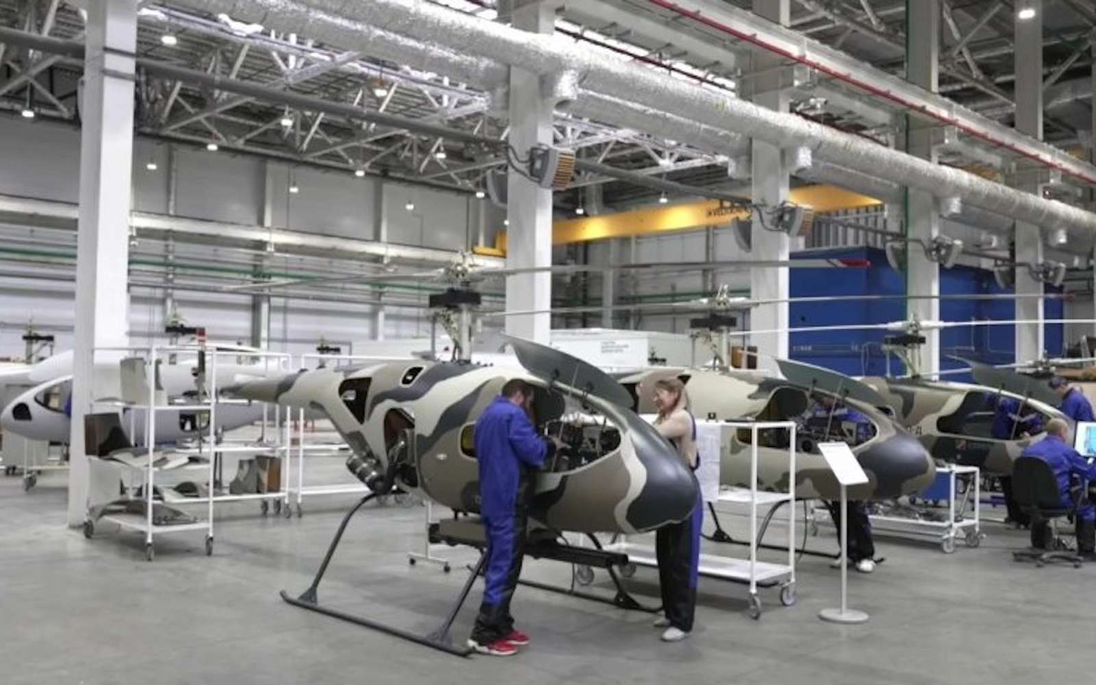 La Russie veut montrer sa capacité d'innovation avec la production de masse de ce drone hélicoptère armé