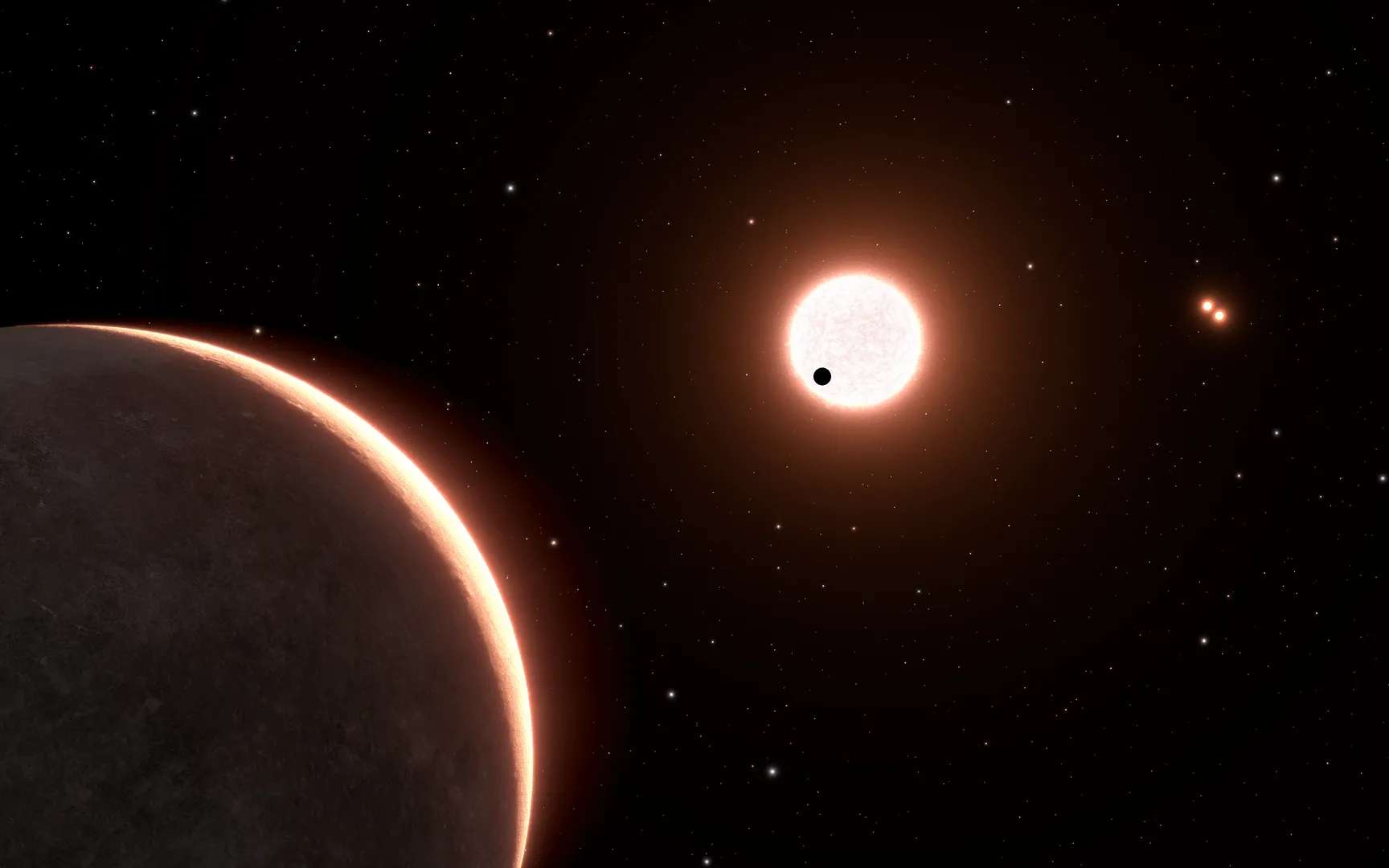Hubble confirme la présence d'une exoplanète de la taille de la Terre à seulement 22 années-lumière !