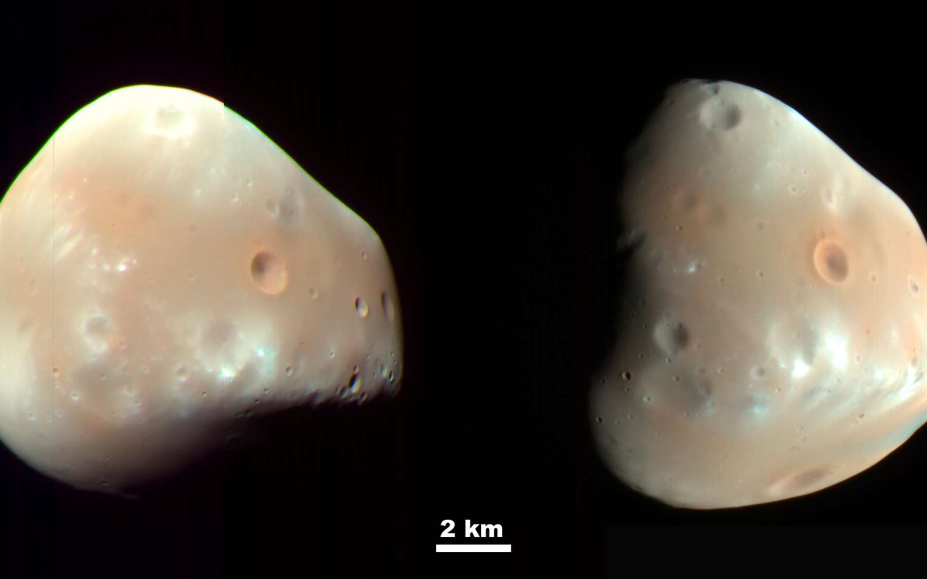 Une sonde spatiale survole Mars et Deimos aujourd'hui : des images spectaculaires de la lune mystérieuse de Mars attendues !