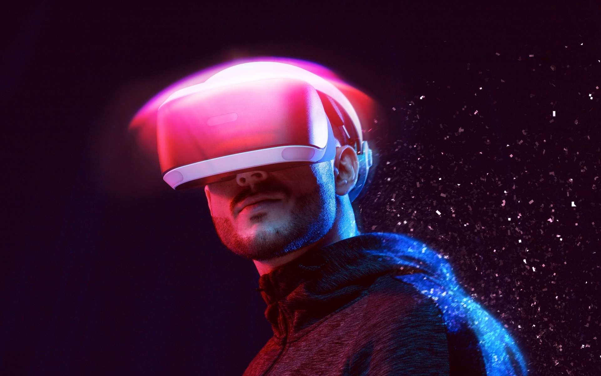 Le casque de réalité virtuelle © Dmitry Kirichai (Дмитрий Киричай), Adobe Stock