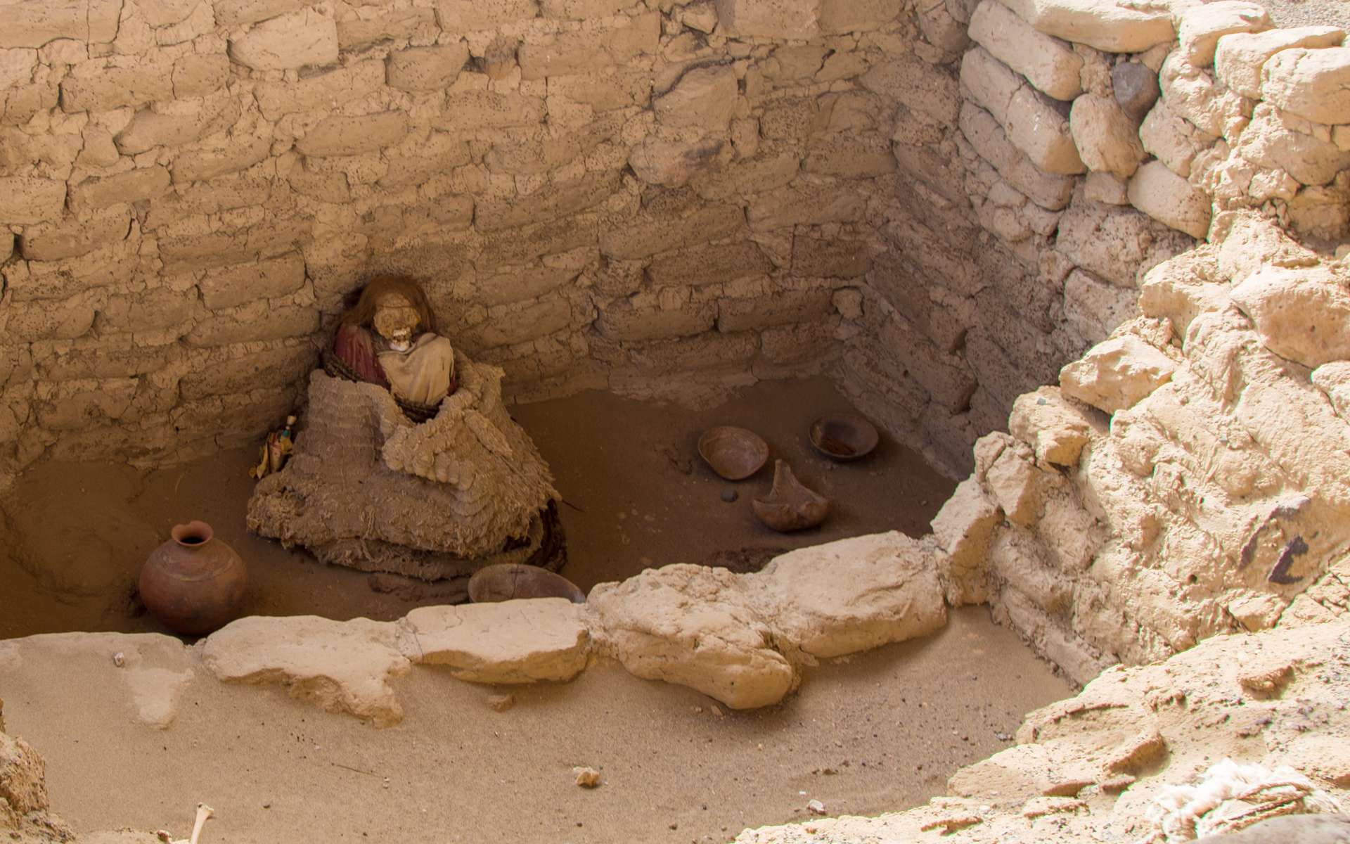 Une momie chevelue en excellent état découverte sur un site au Pérou
