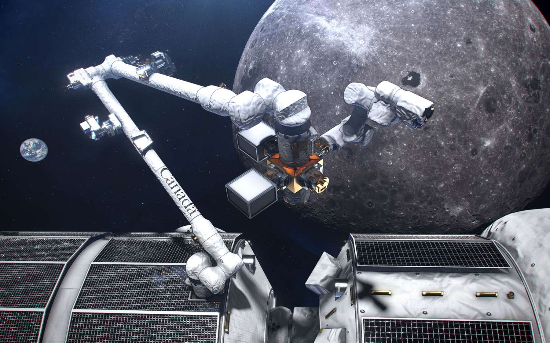 Artemis V : la construction du futur bras robotique du Gateway va débuter !