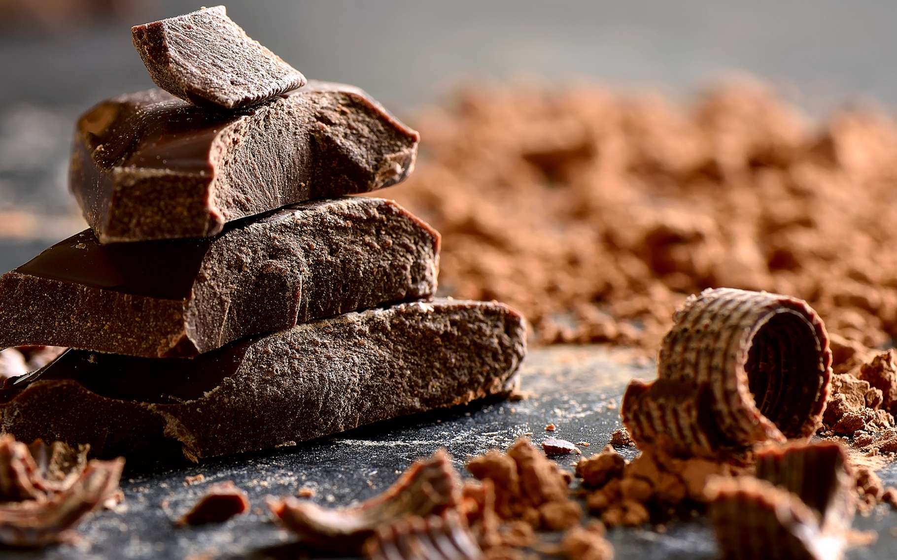 Le chocolat fait-il grossir ? Provoque-t-il des migraines ? Est-il bon pour le cœur et pour la tête ? Les réponses. © Olena Kaminetska, Shutterstock