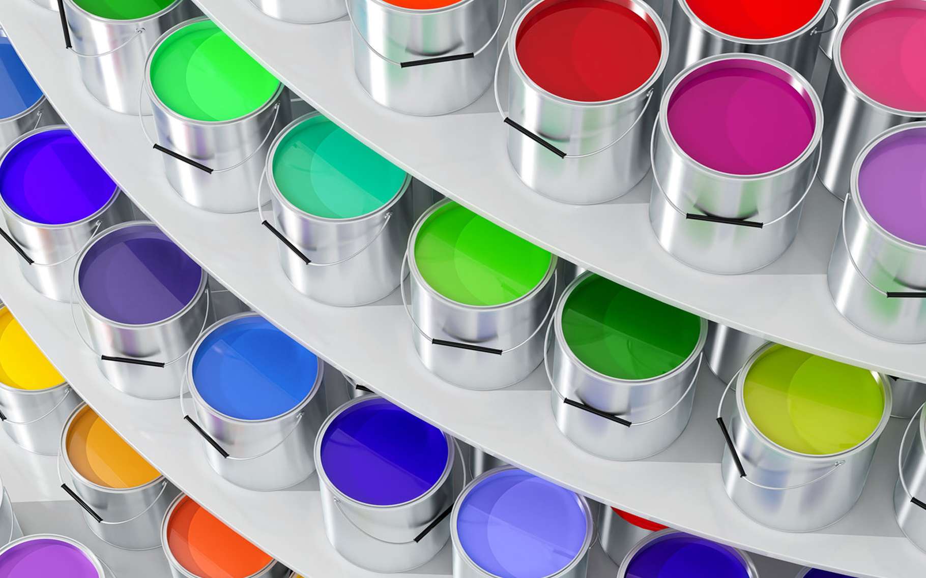 Le marché des peintures couleurs une offre impressionnante Dossier