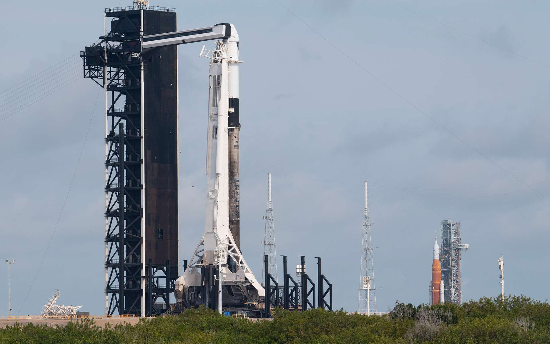 SpaceX : lancement imminent du premier équipage privé à destination de la Station spatiale