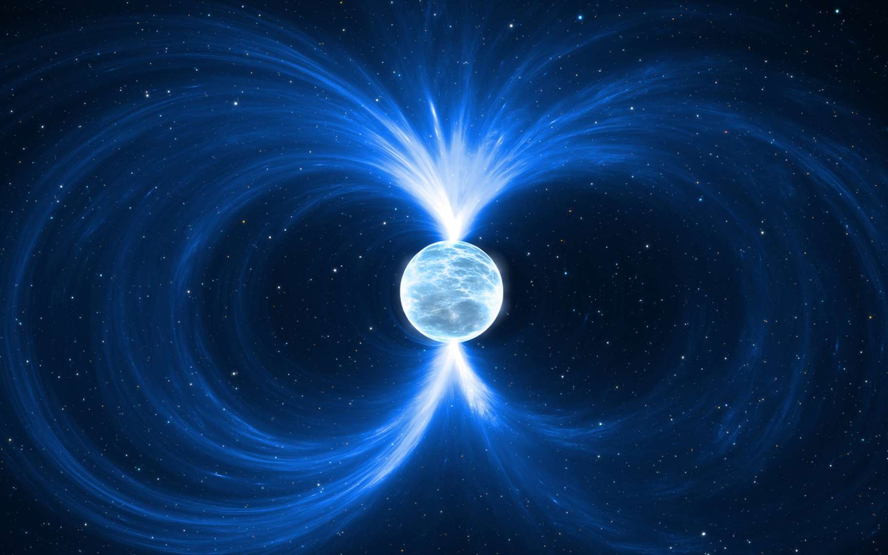 Un pulsar correspond à une étoile à neutrons qui émet un signal d'une période allant de l'ordre de la milliseconde à quelques dizaines de secondes. © Peter Jurik, Fotolia