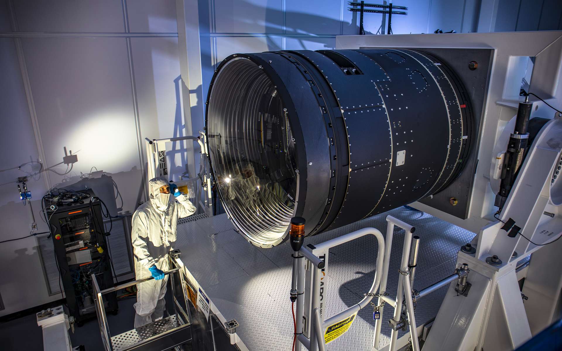 La plus grande caméra astronomique jamais construite bientôt installée sur son télescope