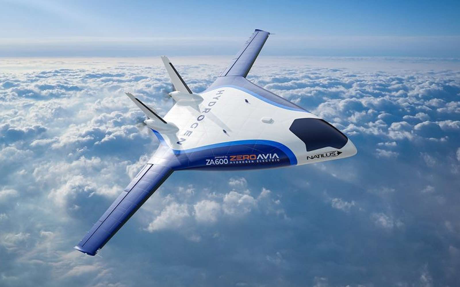 Cette grande aile volante est un drone cargo avec zéro émission de CO2