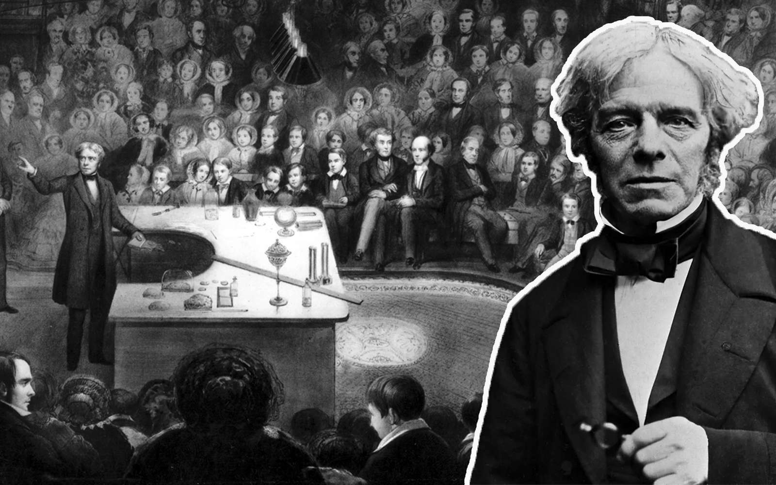 Podcast : Michael Faraday et les spectaculaires conférences de Noël