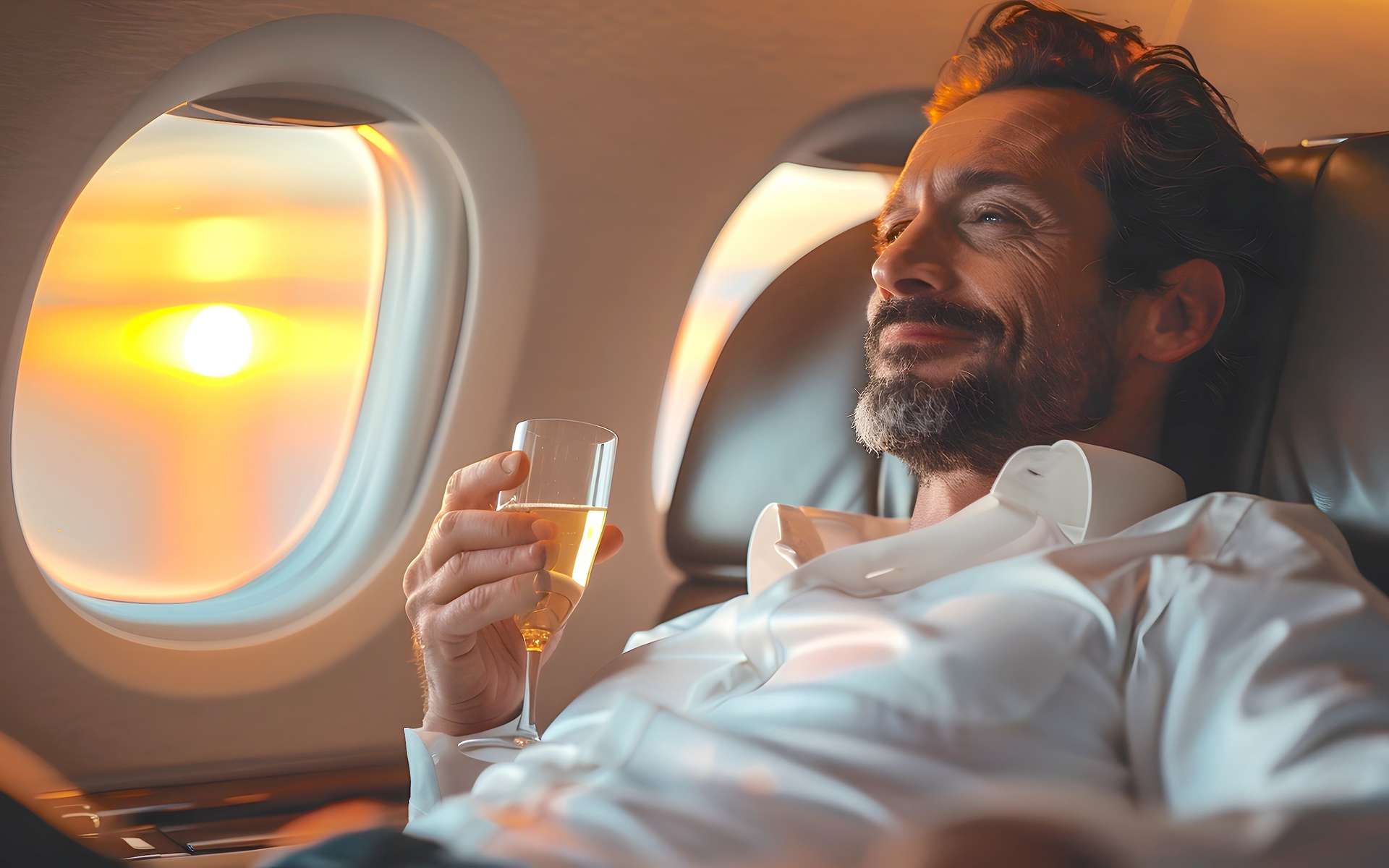 Voici pourquoi il ne faut pas boire d'alcool pendant un vol en avion