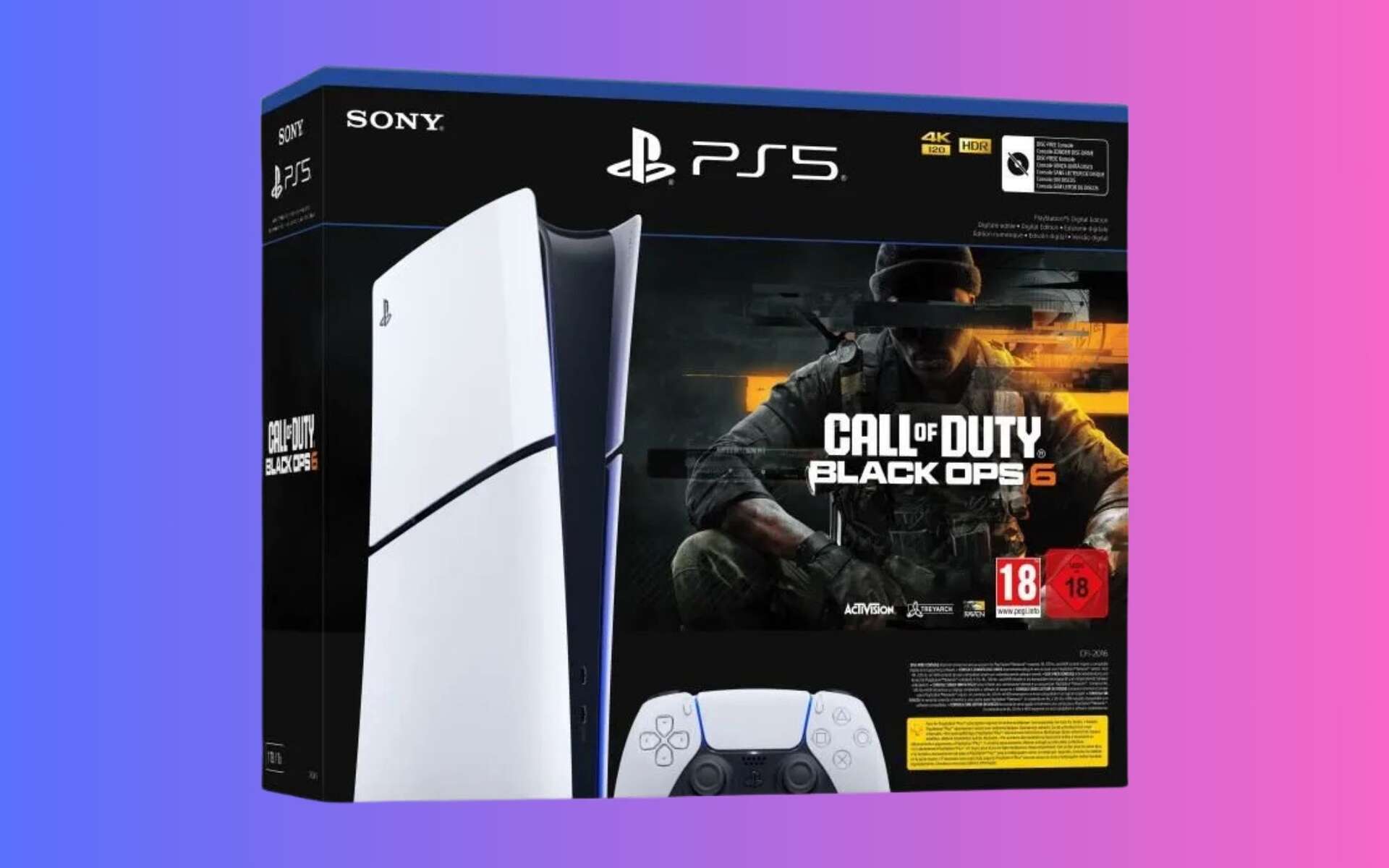 PS5 Digital : -20 % sur ce pack Playstation 5 incluant le jeu Call of Duty Black Ops 6