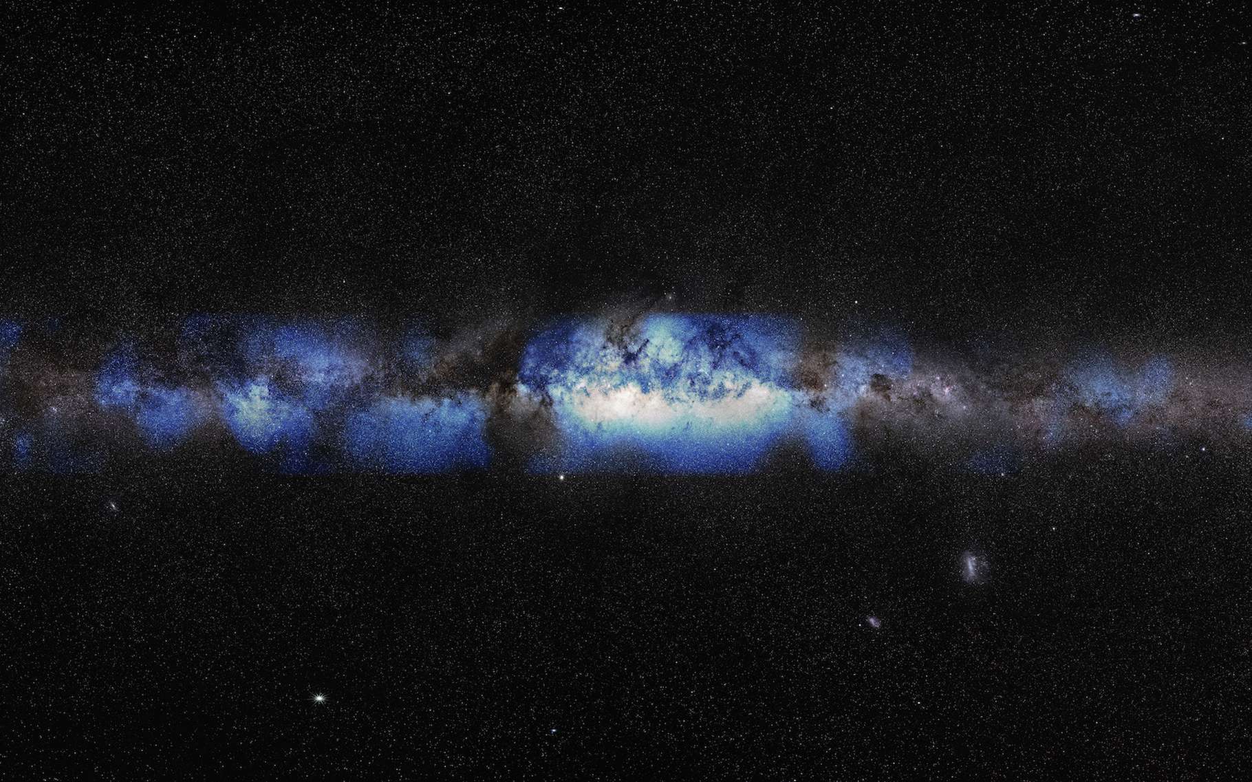 Voici la première image des « particules fantômes » dans la Voie lactée