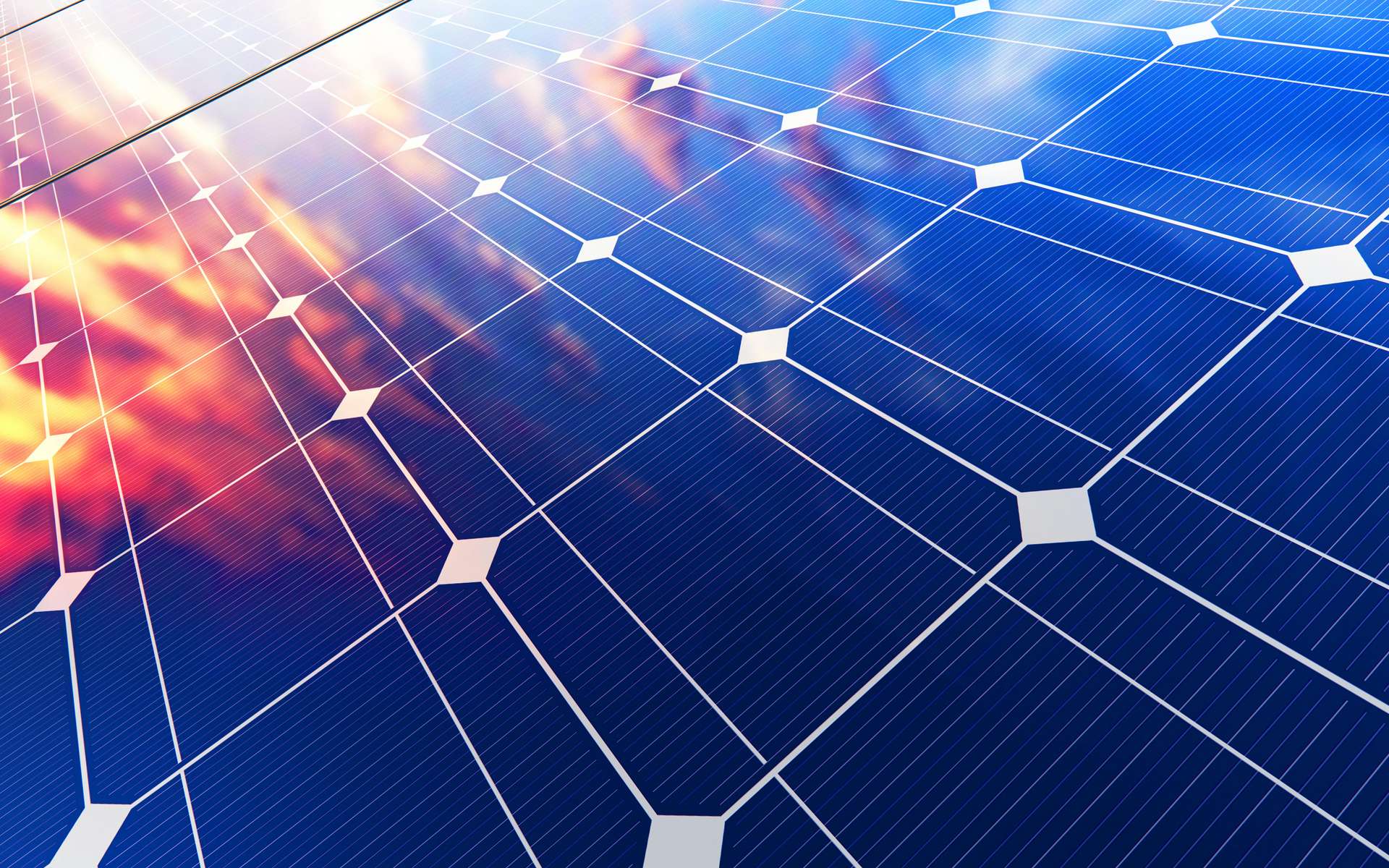 Des panneaux solaires équipés de générateurs thermoélectriques peuvent produire de l’électricité la nuit. © Scanrail, Adobe Stock