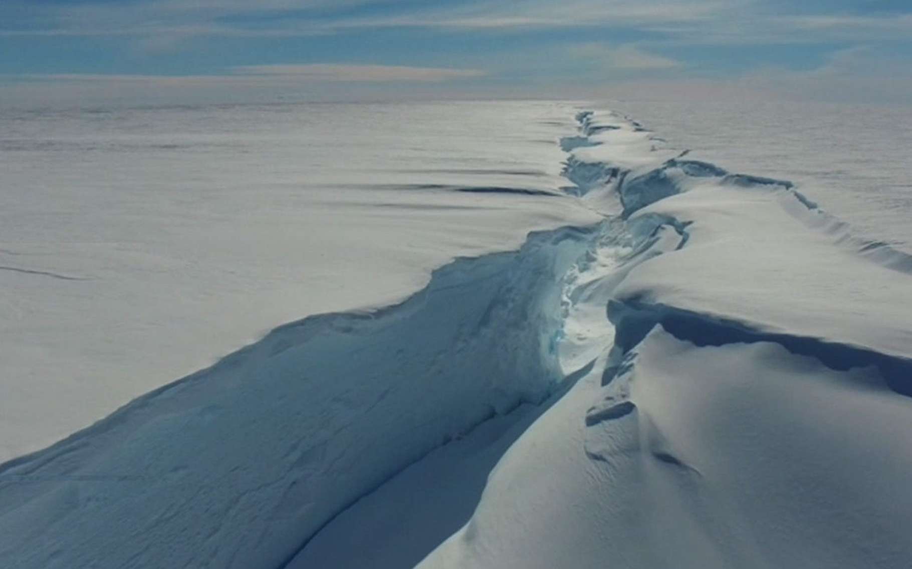 Un nouvel iceberg géant s'est détaché en Antarctique