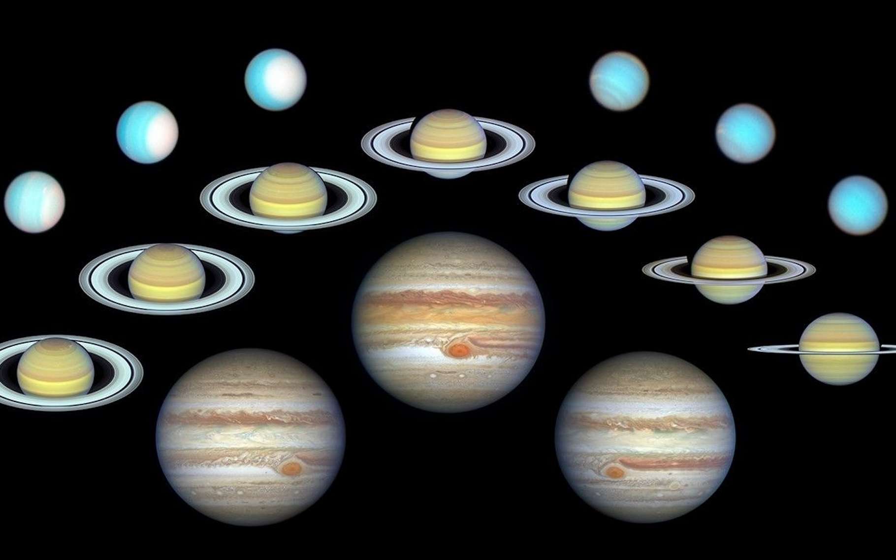 Hubble révèle les transformations des planètes géantes du Système solaire depuis 10 ans : c'est stupéfiant !