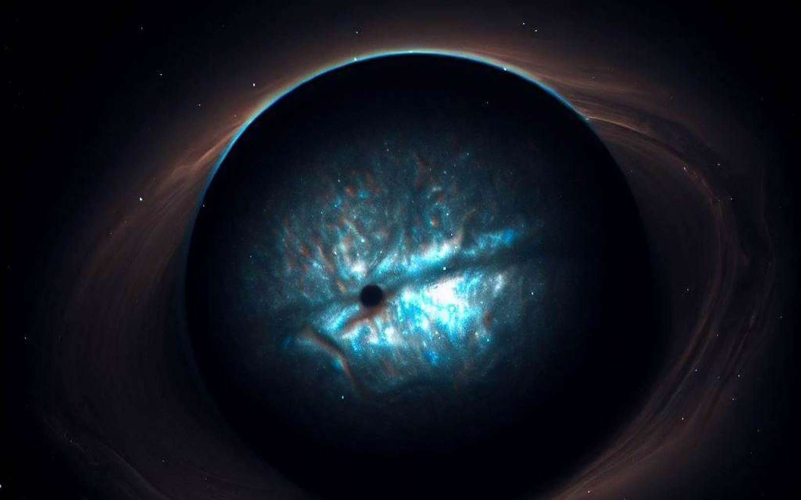 La mystérieuse tache sombre de Neptune détectée pour la première fois depuis la Terre