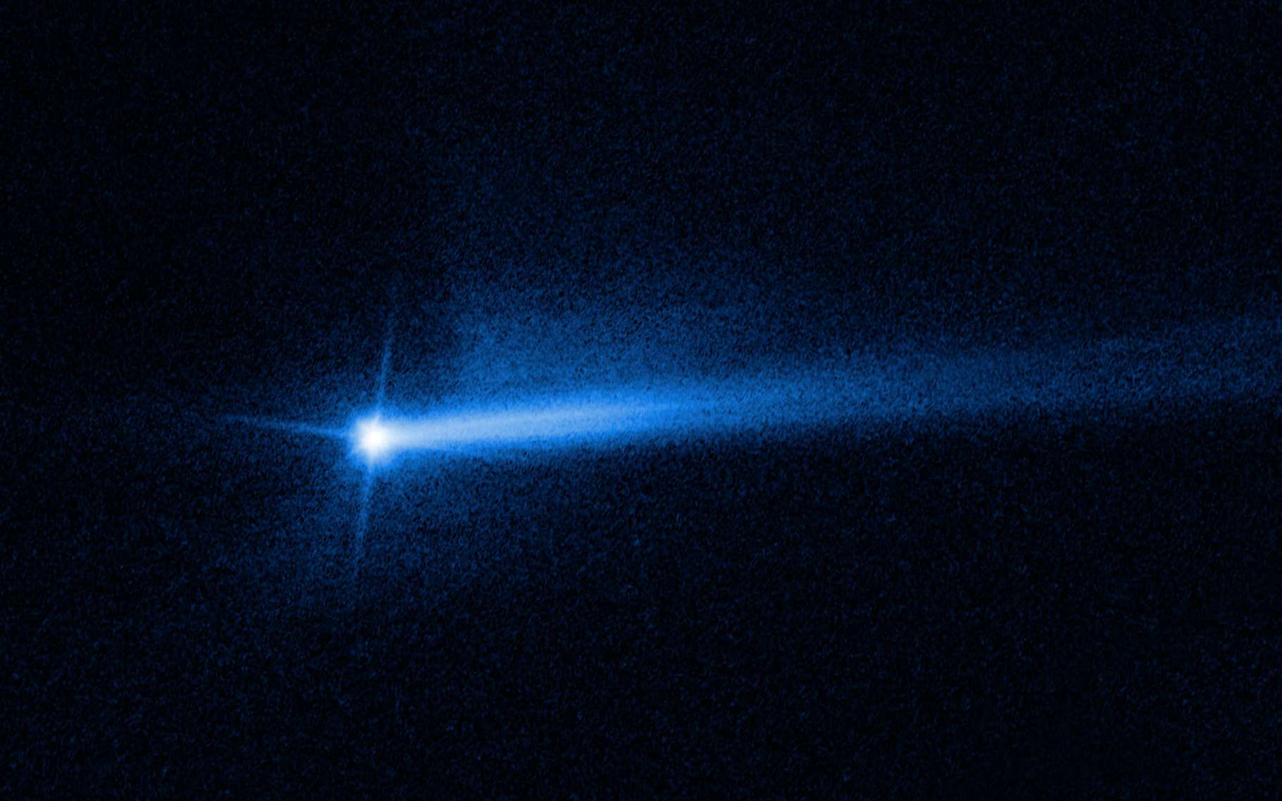 L'astéroïde percuté par la sonde Dart a formé une deuxième queue de débris à la surprise des astronomes