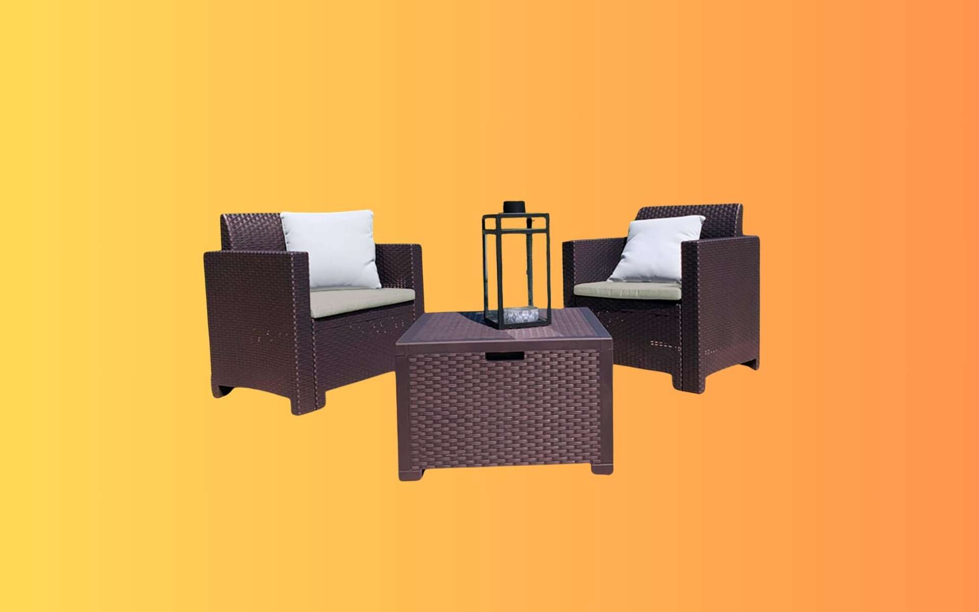 Amazon : -18 % sur ce salon de jardin sublime et parfait pour les beaux jours !