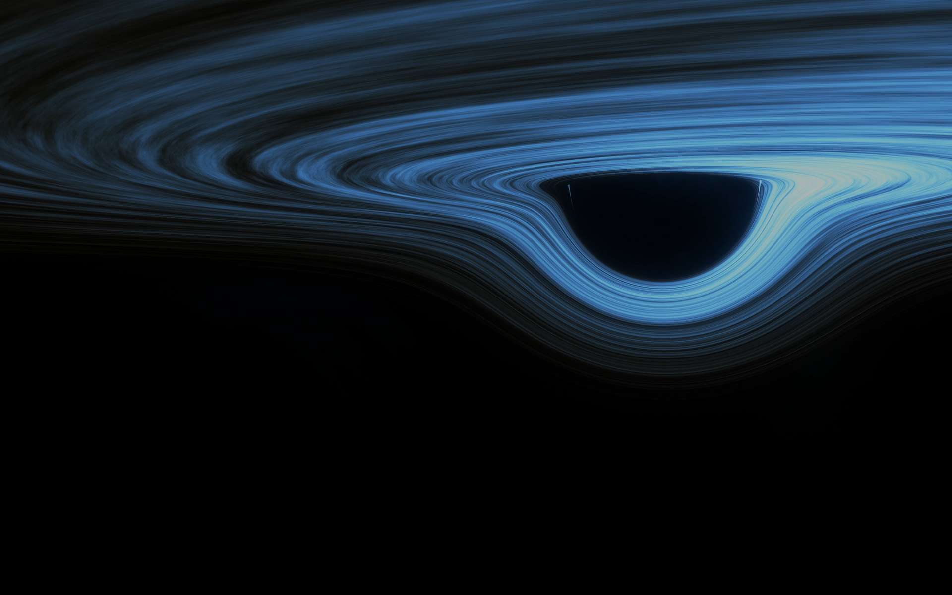 Le trou noir supermassif a été étudié grâce aux données de l'observatoire de rayons X Chandra de la Nasa. © Tyler Hulett, Adobe Stock