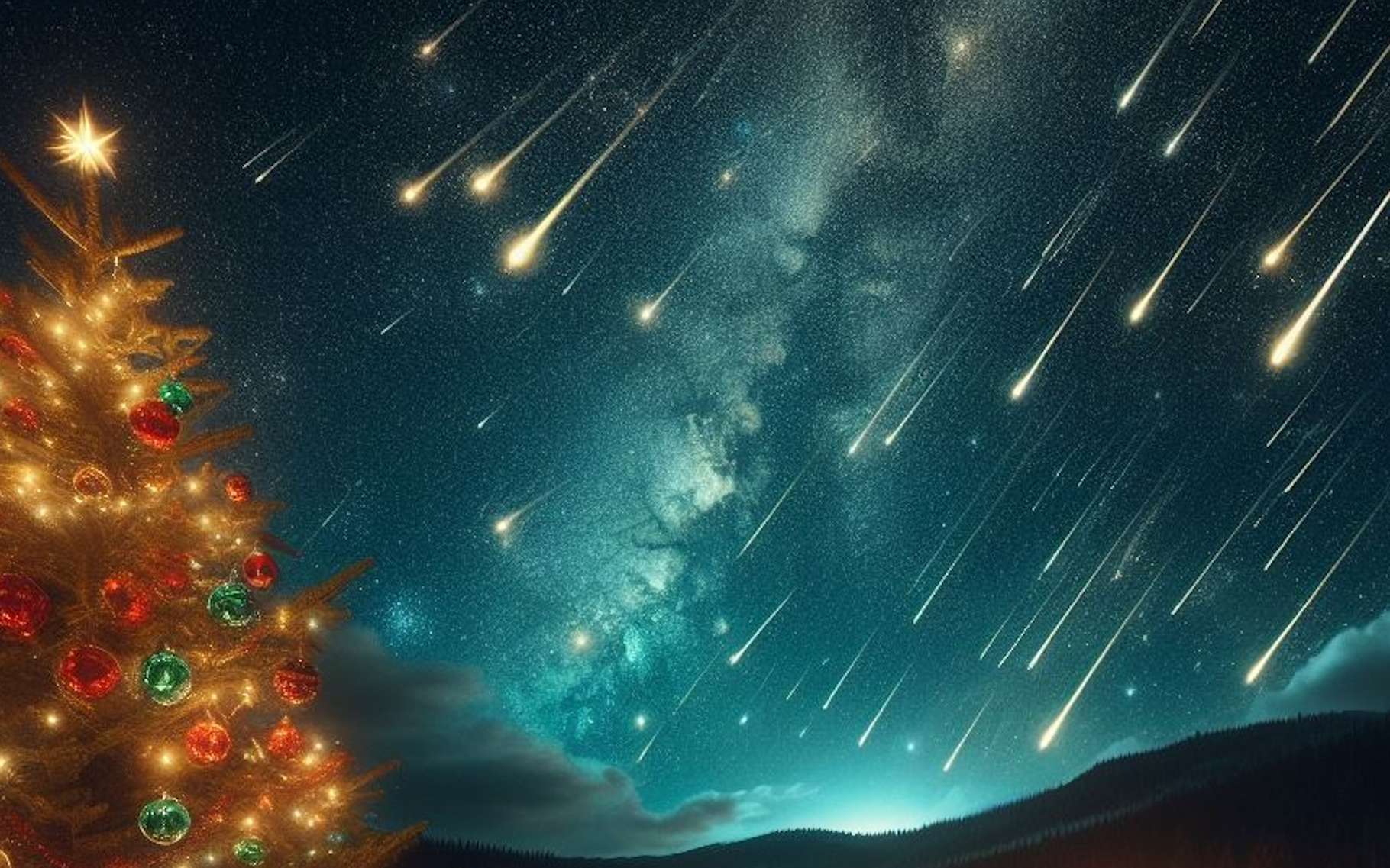 Étoiles filantes : préparez-vous à une nuit magique et intense avant Noël !